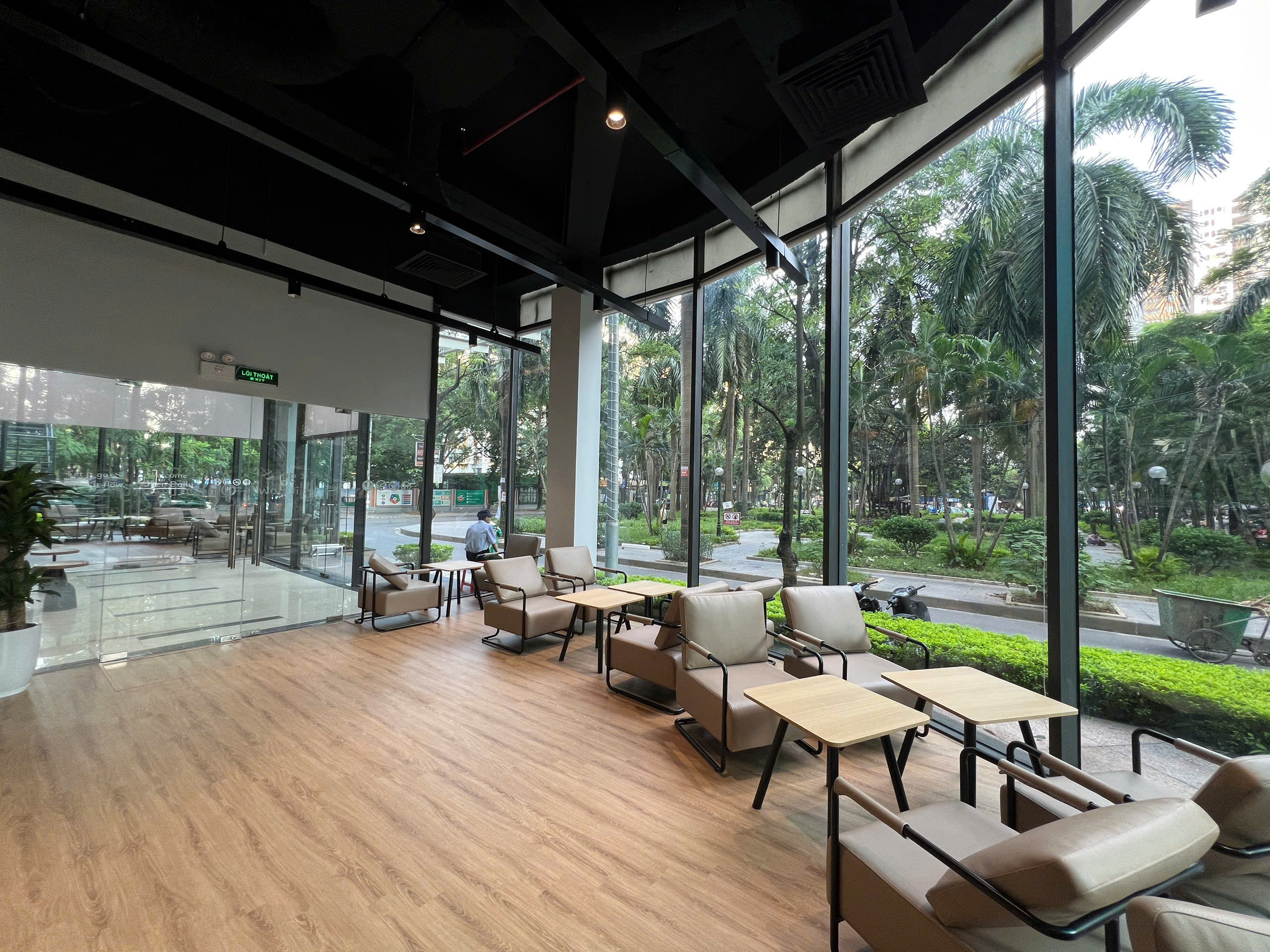 Thiết kế quán cafe coworking